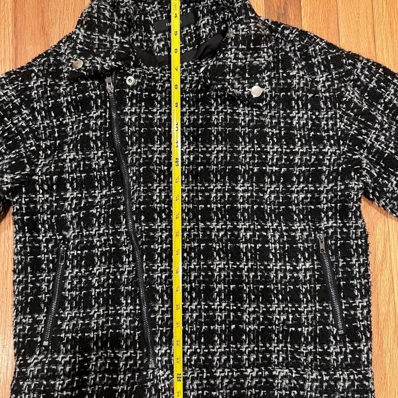 Forever 21 Tweed Jacket in Black & White - Size Medium - Picture 11 of 16